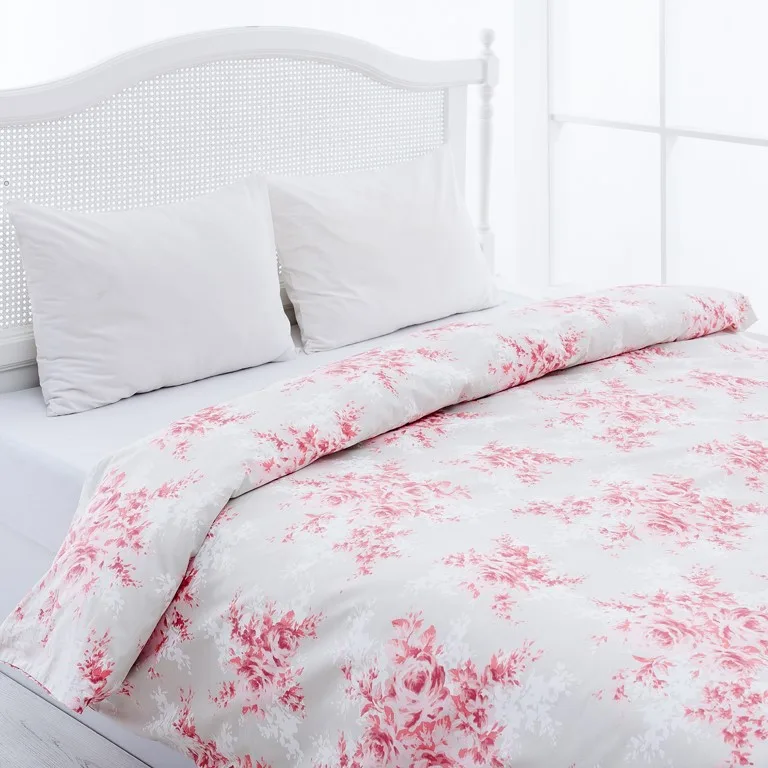 روکش لحاف انگلیش هوم مدل Snow Rose دو نفره سایز 200×220 سانتی متر