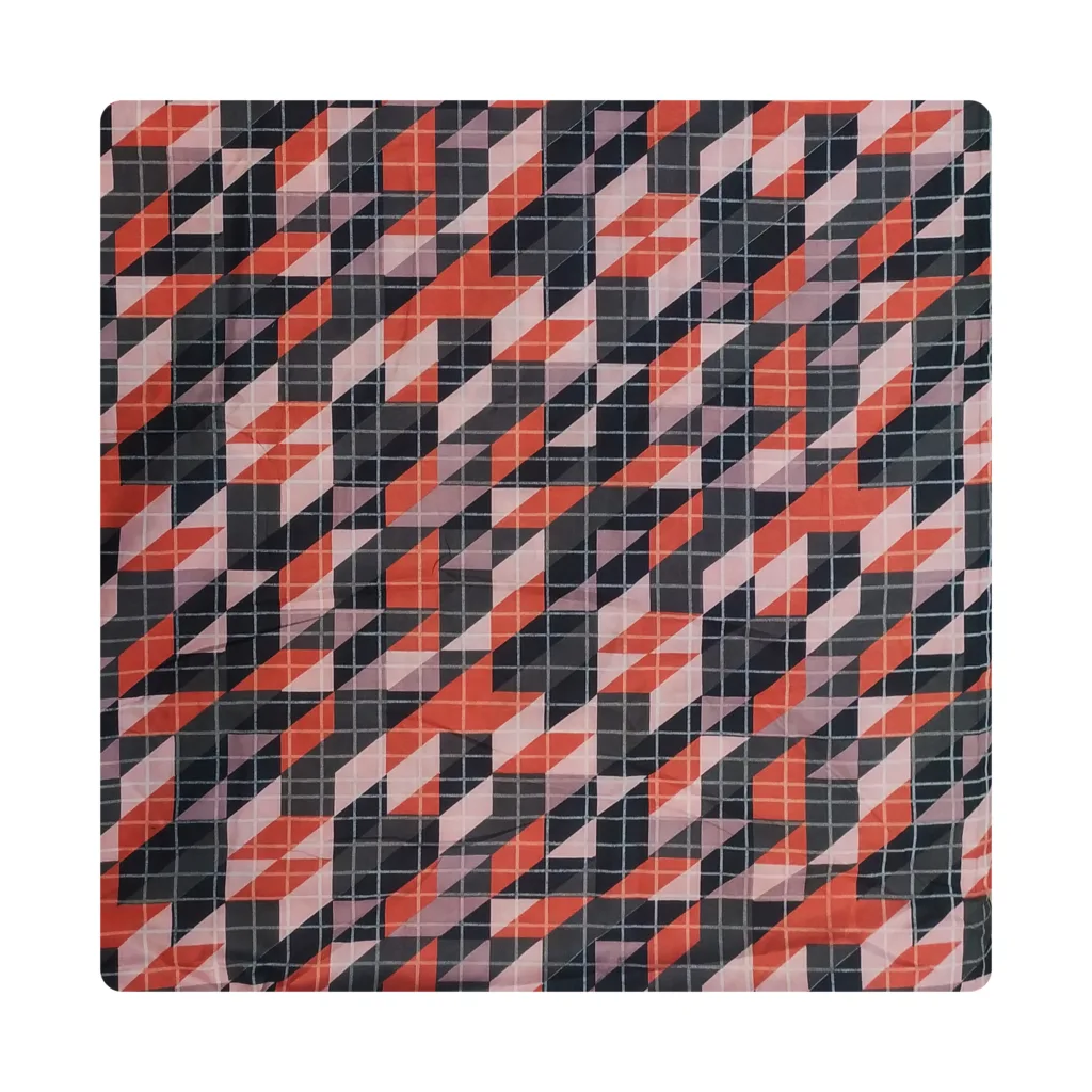 روکش لحاف آدنو مدل منشور کد CH94 یک نفره سایز 160×220 سانتی متر