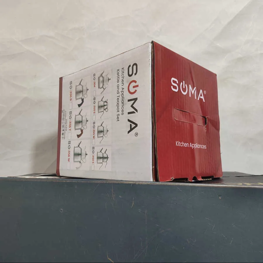 ست کتری و قوری سوما مدل so-7123g گنجایش کتری 3 لیتر گنجایش قوری 1 لیتر