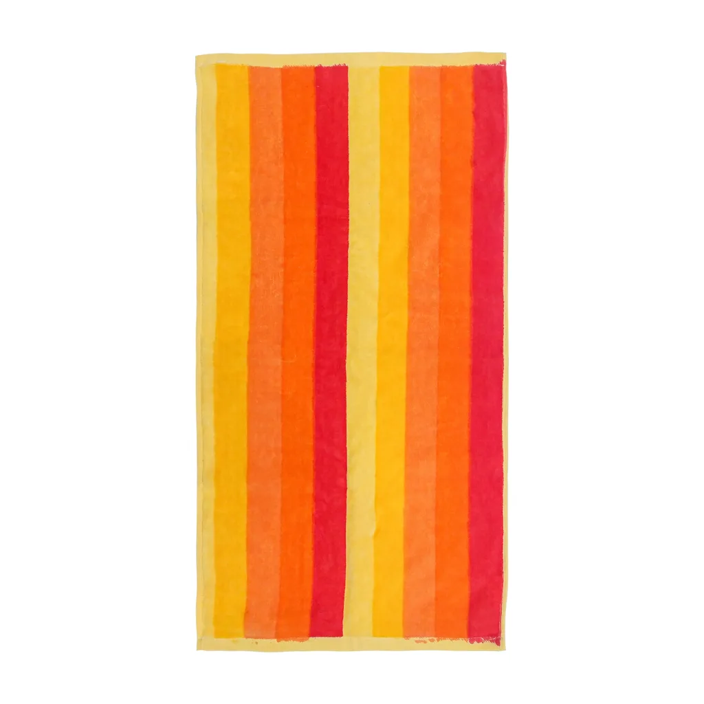 حوله دستی آدنو مدل Colorful سایز  80×40 سانتی متر