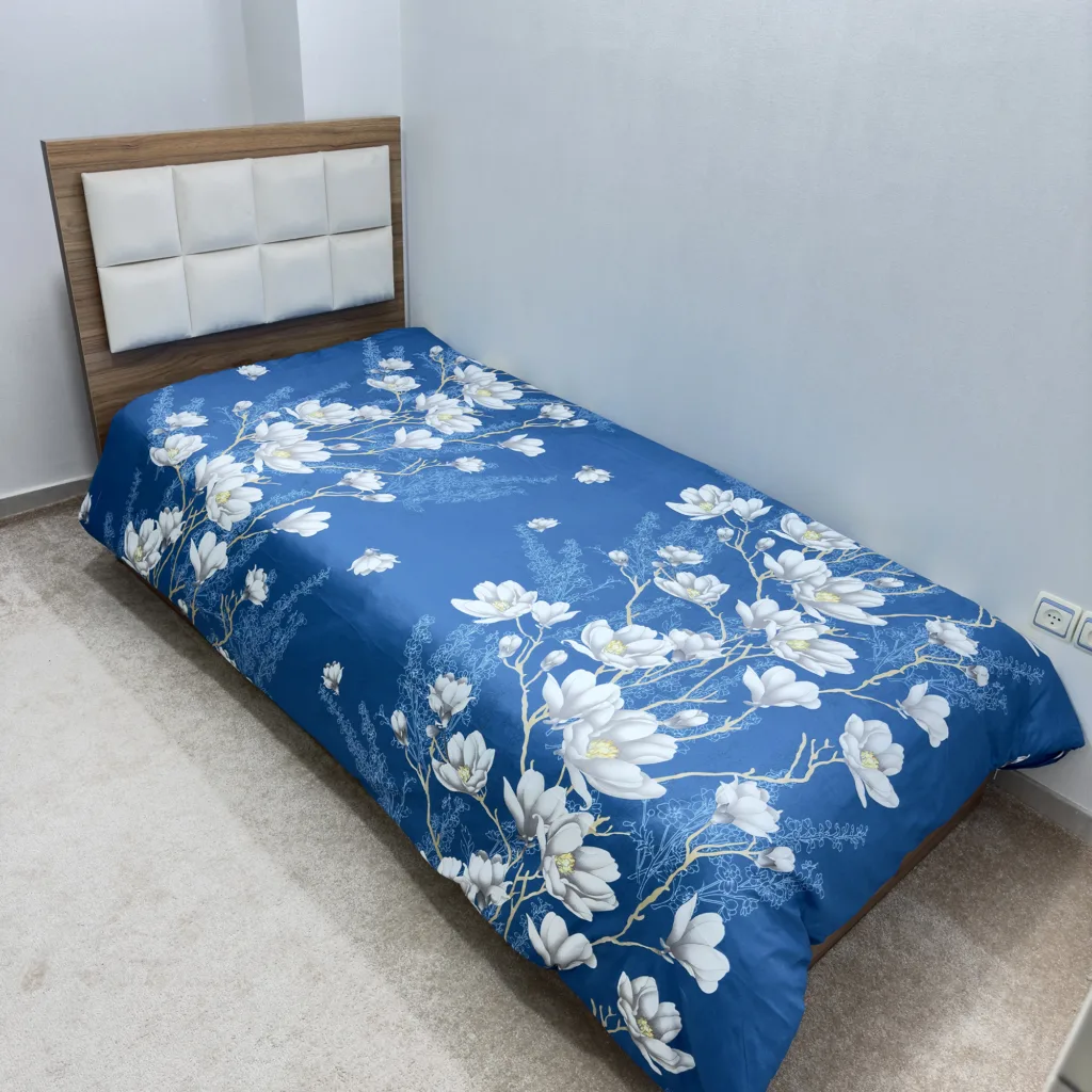 روکش لحاف ناتوسا مدل ارکیده یک نفره سایز 160×220 سانتی متر