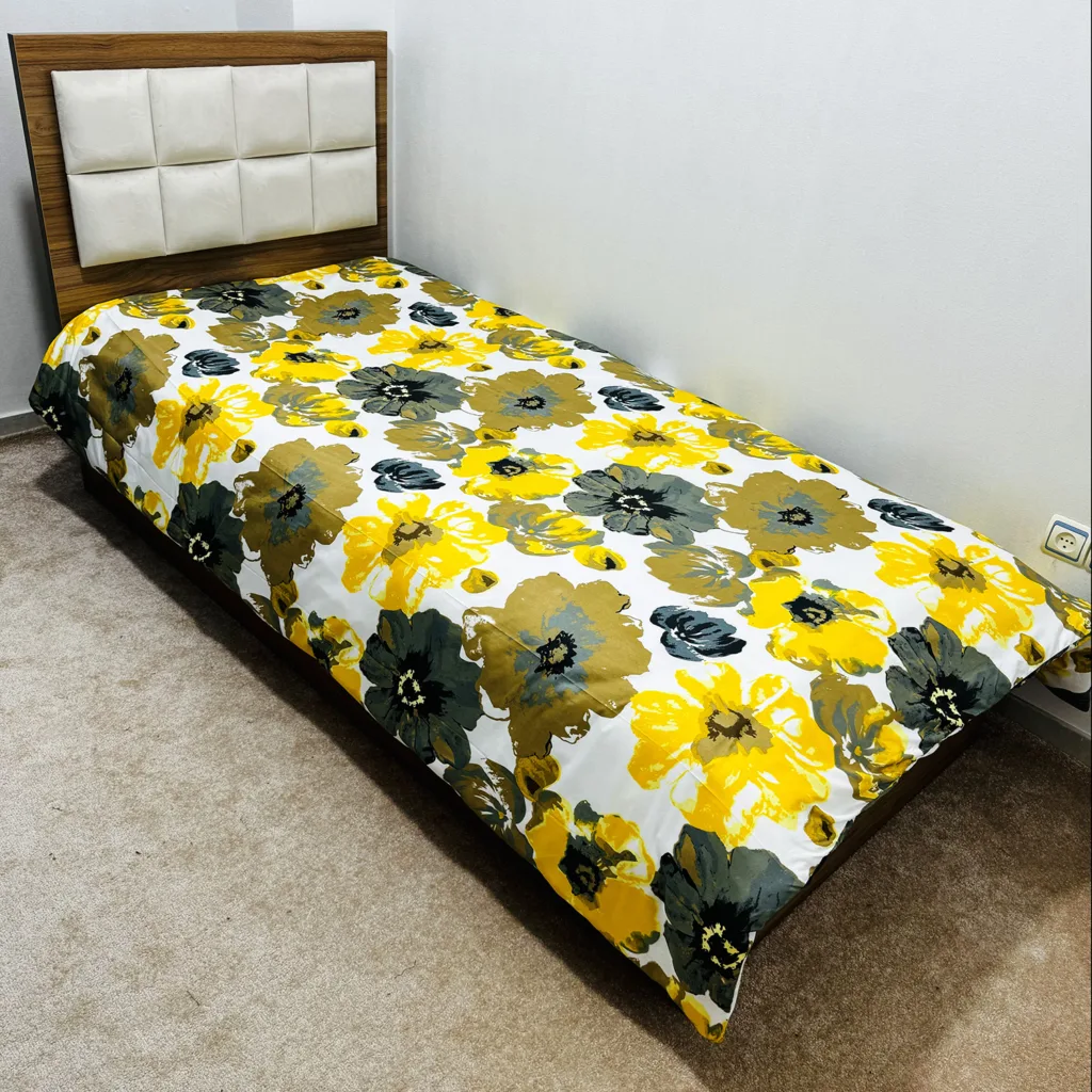 کاور لحاف ناتوسا مدل کالم یک نفره سایز 160×220 سانتی متر