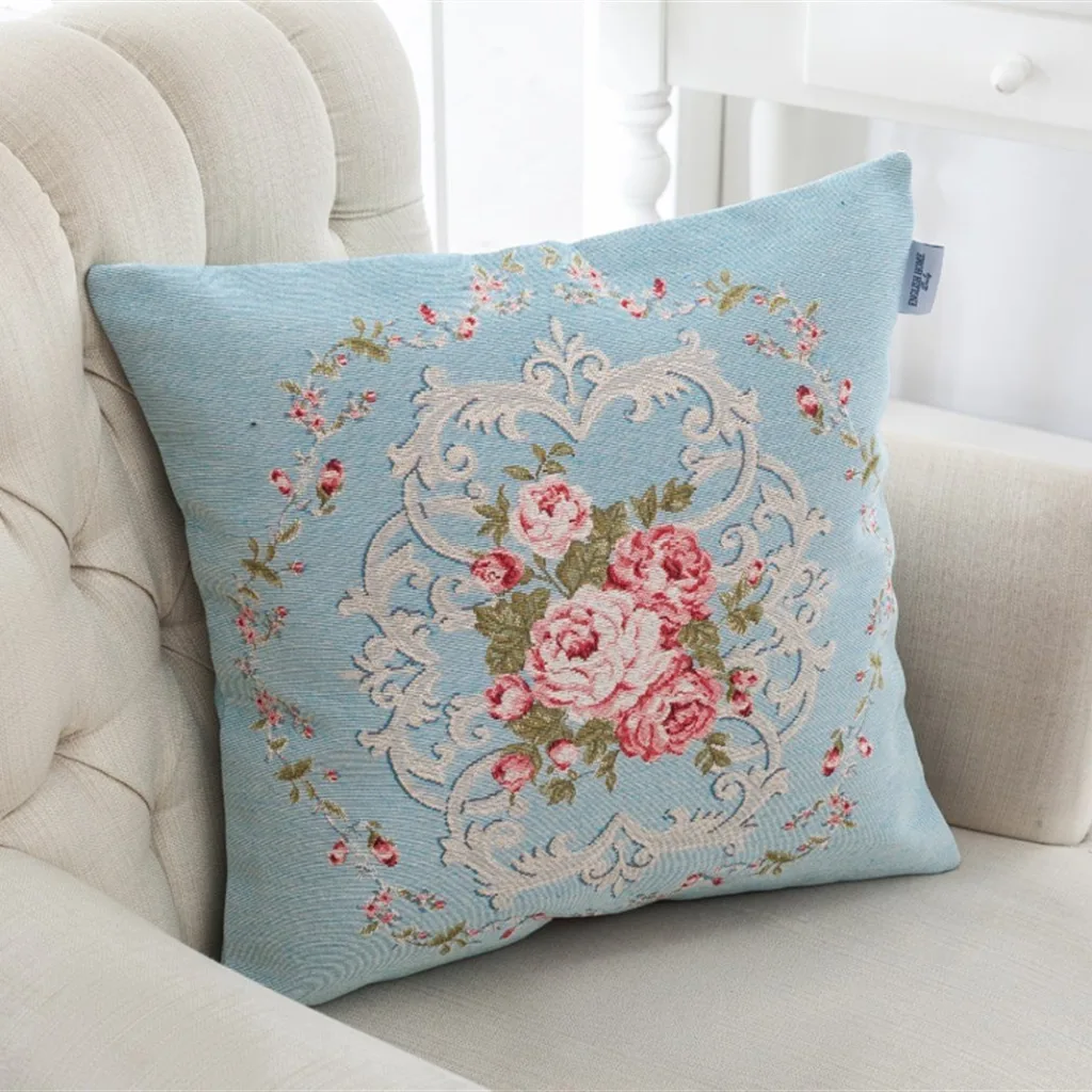 کاور کوسن انگلیش هوم مدل Rosy Cove سایز 45×45 سانتی متر