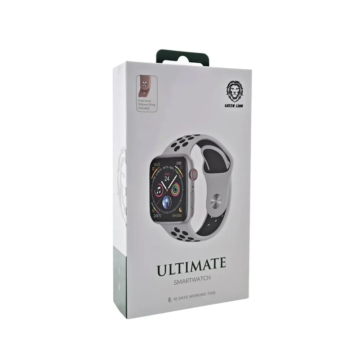 ساعت هوشمند 44 میلی متری گرین لاین مدل MOR ULTIMATE UNIVERSAL بند سیلیکون