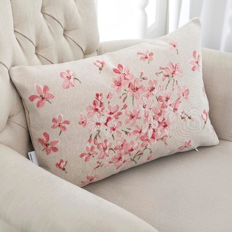 کاور کوسن انگلیش هوم مدل Sakura سایز 35×50 سانتی متر