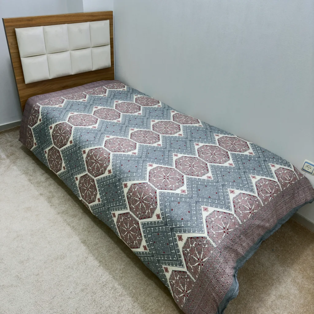 روکش لحاف ناتوسا مدل مقانک یک نفره سایز 160×220 سانتی متر