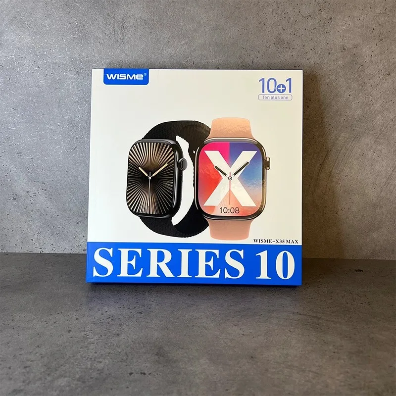 ساعت هوشمند 2.02 اینچی ویسمی مدل X35 MAX با بند سیلیکونی