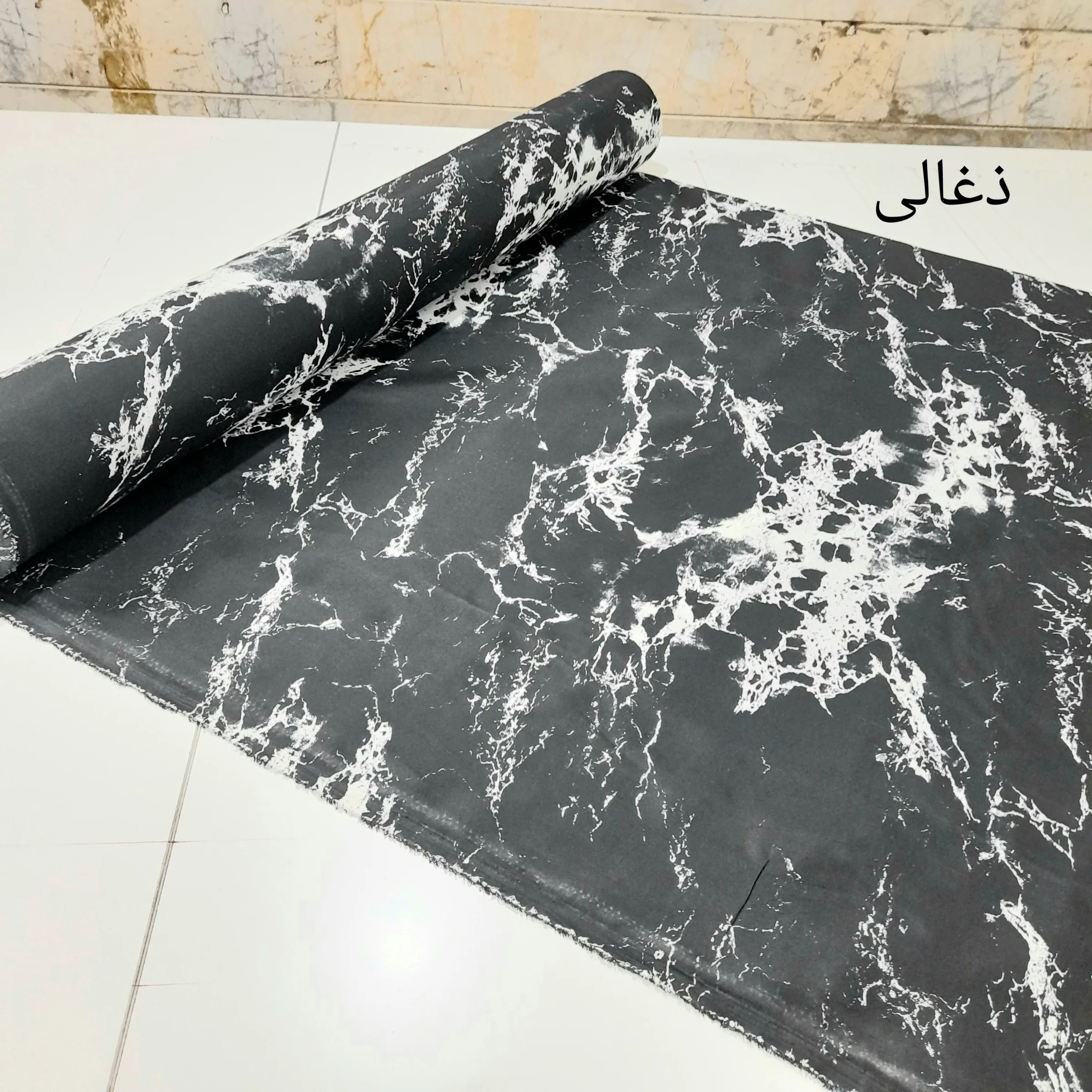 روکش لحاف مدل دورو ماربل niki011 دو نفره سایز 220×240 سانتی متر