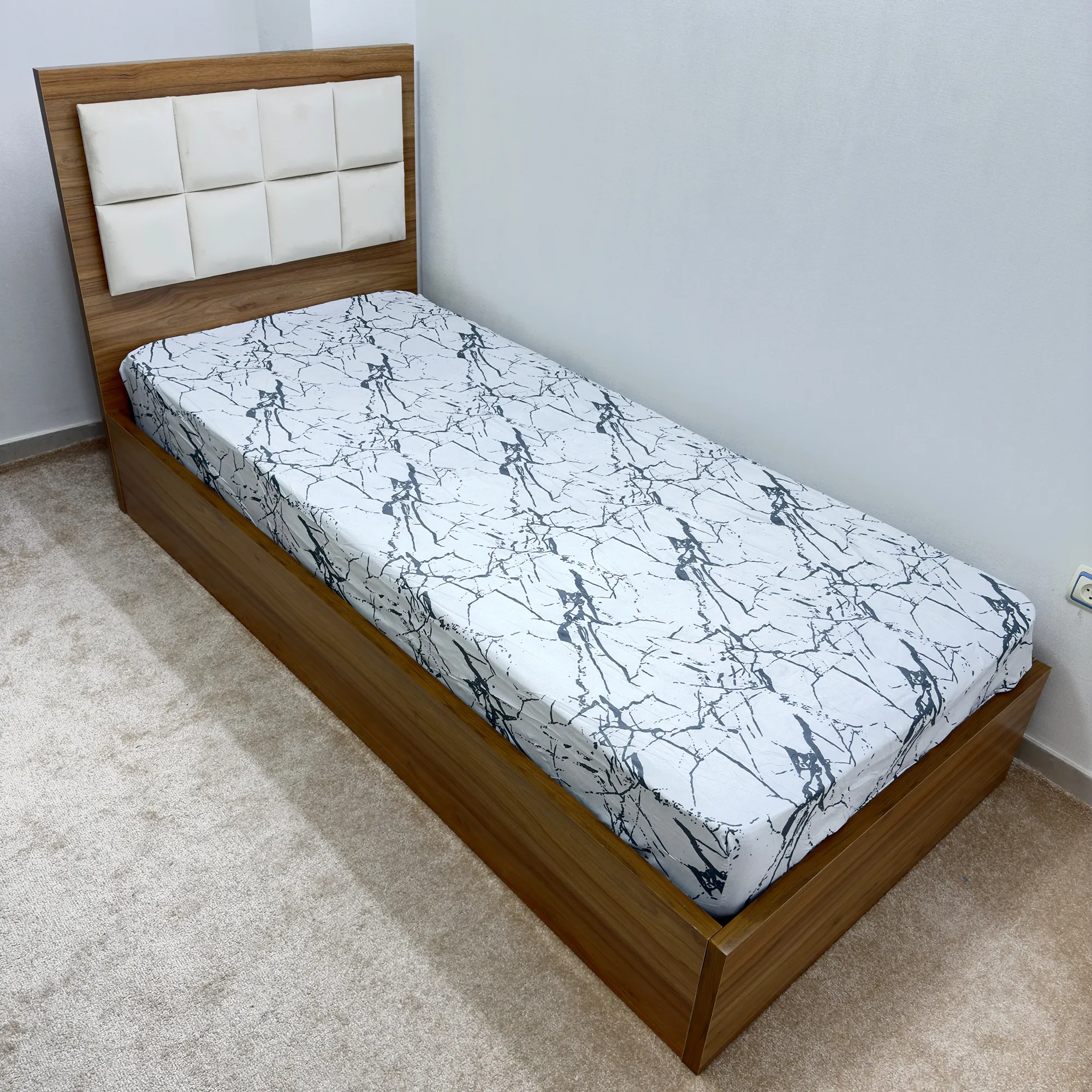 روکش لحاف ناتوسا مدل گرانیت یک نفره سایز 160x220 سانتی متر