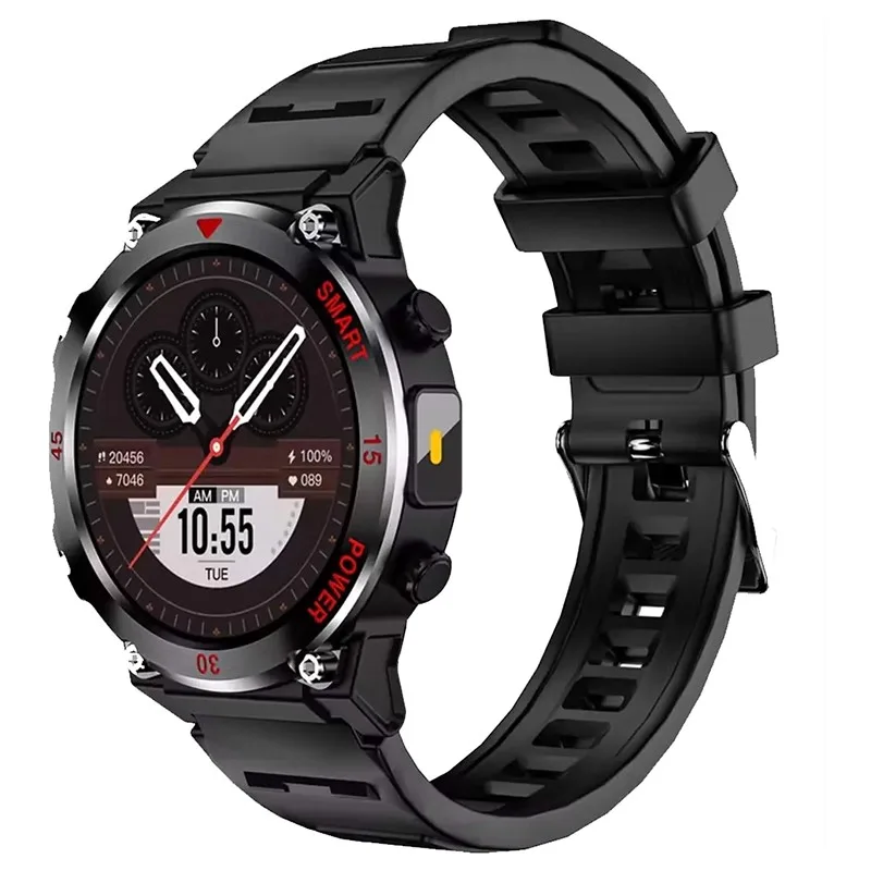 ساعت هوشمند 1.52 اینچی گرین لاین مدل GEAR FIT با بند سیلیکونی